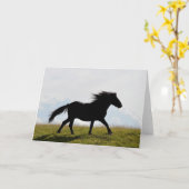 Grußkarte Karte (Gelbe Blume)