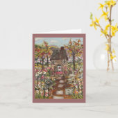 Grußkarte Karte (Gelbe Blume)