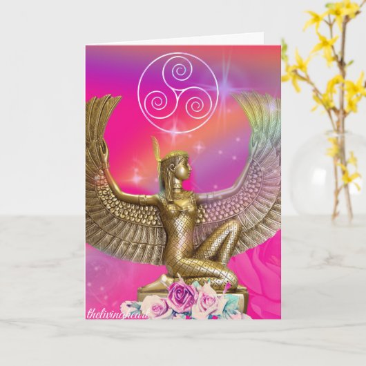 Grußkarte Karte (Gelbe Blume)