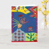 Grußkarte Karte (Gelbe Blume)