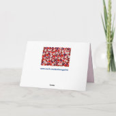 Grußkarte Karte (Rückseite)