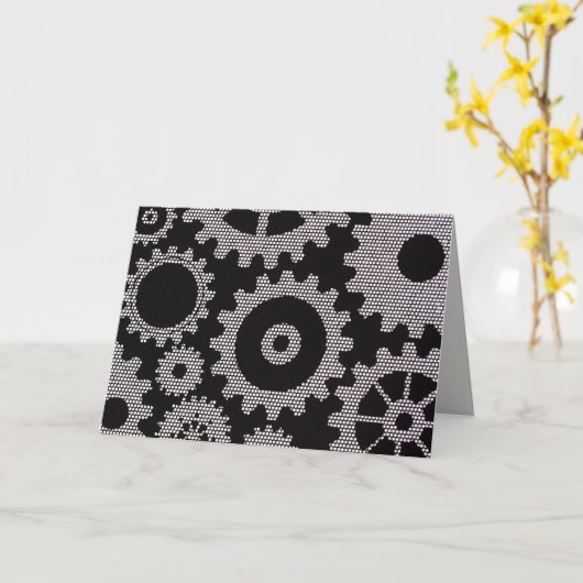 Grußkarte Karte (Gelbe Blume)