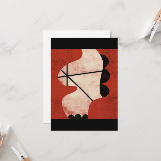 Grußkarte Karte (Vorderseite/Rückseite Beispiel)