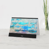 Grußkarte Karte (Rückseite)