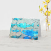 Grußkarte Karte (Gelbe Blume)