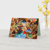 Grußkarte Karte (Gelbe Blume)