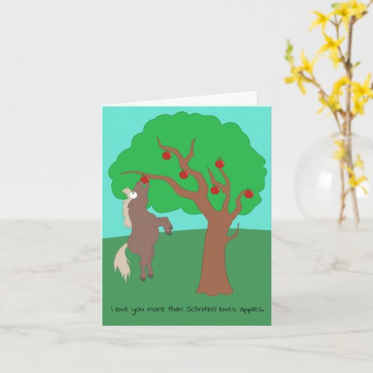 Grußkarte Karte (Gelbe Blume)