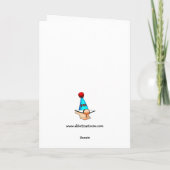 Grußkarte Karte (Rückseite)