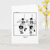 Grußkarte Karte (Gelbe Blume)