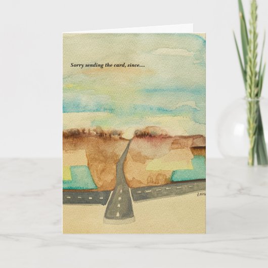 Grußkarte Karte (Vorderseite)