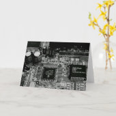 Grußkarte Karte (Gelbe Blume)