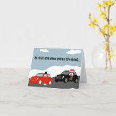 Grußkarte Karte (Gelbe Blume)