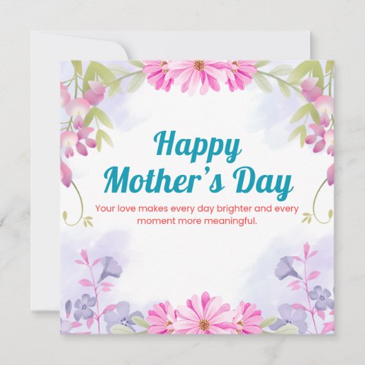 Grußkarte Karte (Vorderseite)