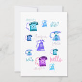 Grußkarte Karte (Vorderseite)