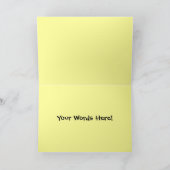 Grußkarte Karte (Innenseite)