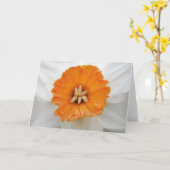 Grußkarte Karte (Gelbe Blume)