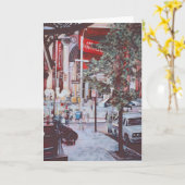 Grußkarte Karte (Gelbe Blume)