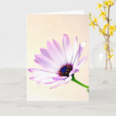 Grußkarte Karte (Gelbe Blume)