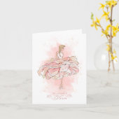 Grußkarte Karte (Gelbe Blume)