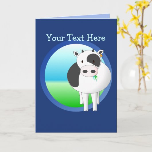 Grußkarte Karte (Gelbe Blume)