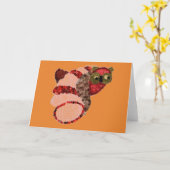 Grußkarte Karte (Gelbe Blume)