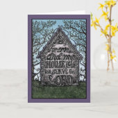 Grußkarte Karte (Gelbe Blume)