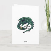 Grußkarte Karte (Rückseite)