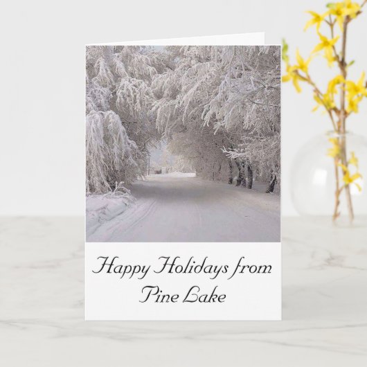 Grußkarte Karte (Gelbe Blume)