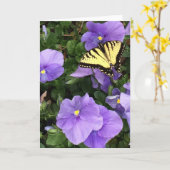 Grußkarte Karte (Gelbe Blume)