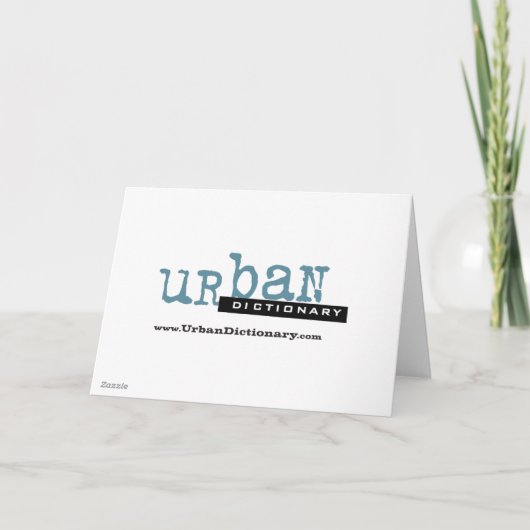 Grußkarte Karte (Rückseite)