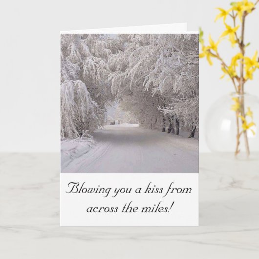 Grußkarte Karte (Gelbe Blume)