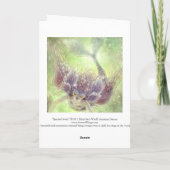 Grußkarte Karte (Rückseite)