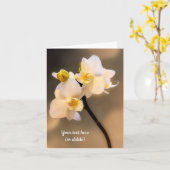 Grußkarte Karte (Gelbe Blume)