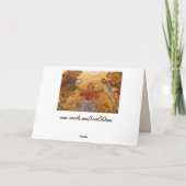 Grußkarte Karte (Rückseite)