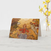 Grußkarte Karte (Gelbe Blume)