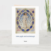 Grußkarte Karte (Rückseite)