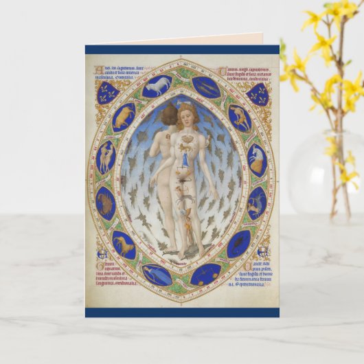 Grußkarte Karte (Gelbe Blume)