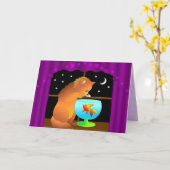 Grußkarte Karte (Gelbe Blume)