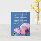 Grußkarte Karte (Gelbe Blume)