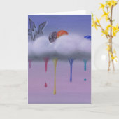 Grußkarte Karte (Gelbe Blume)