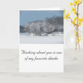 Grußkarte Karte (Gelbe Blume)