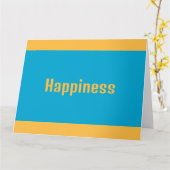 Grußkarte Karte (Gelbe Blume)