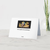 Grußkarte Karte (Rückseite)