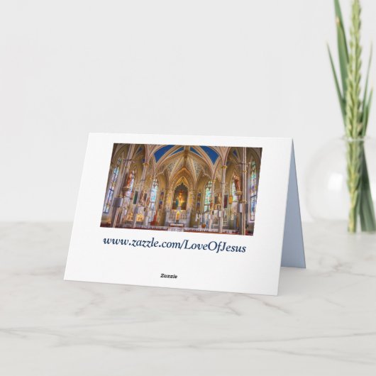 Grußkarte Karte (Rückseite)