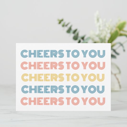 Grußkarte Karte (Stehend Vorderseite)