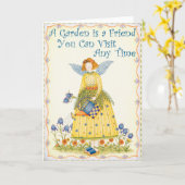 Grußkarte Karte (Gelbe Blume)