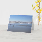 Grußkarte Karte (Gelbe Blume)