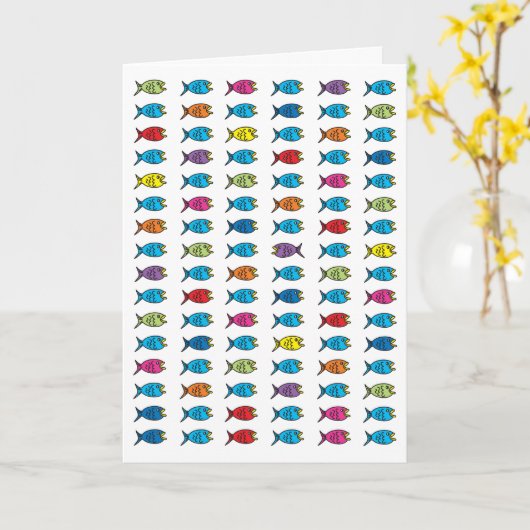 Grußkarte Karte (Gelbe Blume)