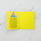 Grußkarte / Komfort auf Griechisch Karte (Innenseite)