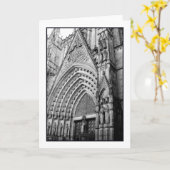 Grußkarte La Catedral Karte (Gelbe Blume)